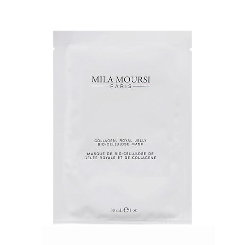 Маска для лица MILA MOURSI Коллагеновая лифтинг маска Collagen Royal Jelly Bio-Cellulose Mask