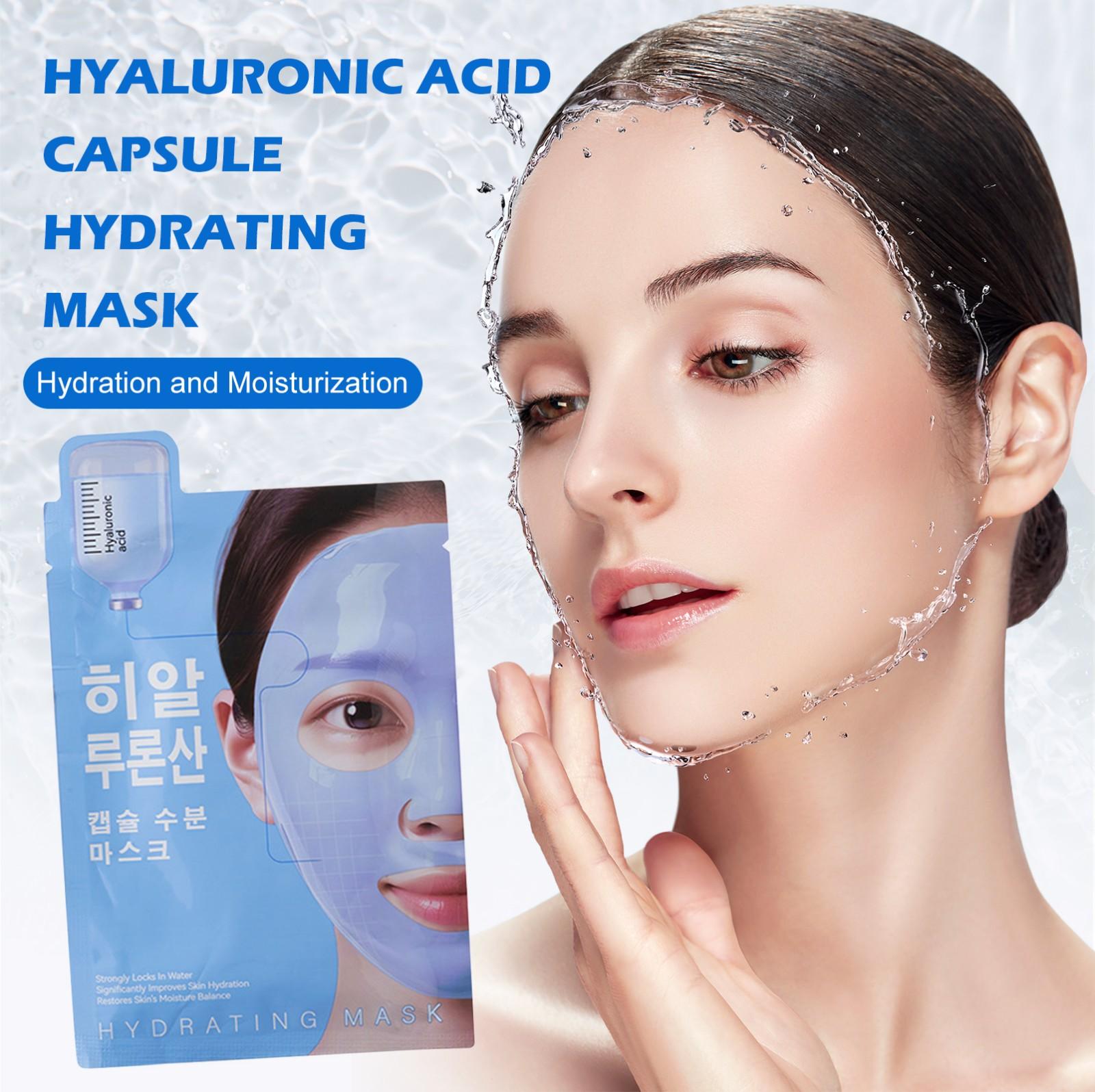 Укрепляющая коллагеновая гелевая маска, органическая коллагеновая маска 3D Lifting Mask, увлажняющая коллагеновая маска, 19 мл(1шт One Size